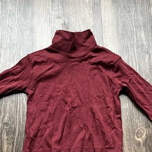 Zara Baby burgundy turtleneck